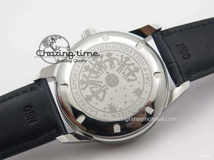 MIROTIME 0728 UrbanChic Ingeniuer St.Laurens SS Blue Dial MK 1:1 Best Edition On Black Leather Strap A 7366